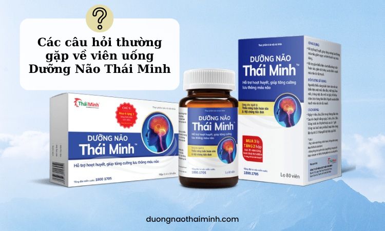 Tổng hợp các câu hỏi thường gặp về viên uống Dưỡng Não Thái Minh